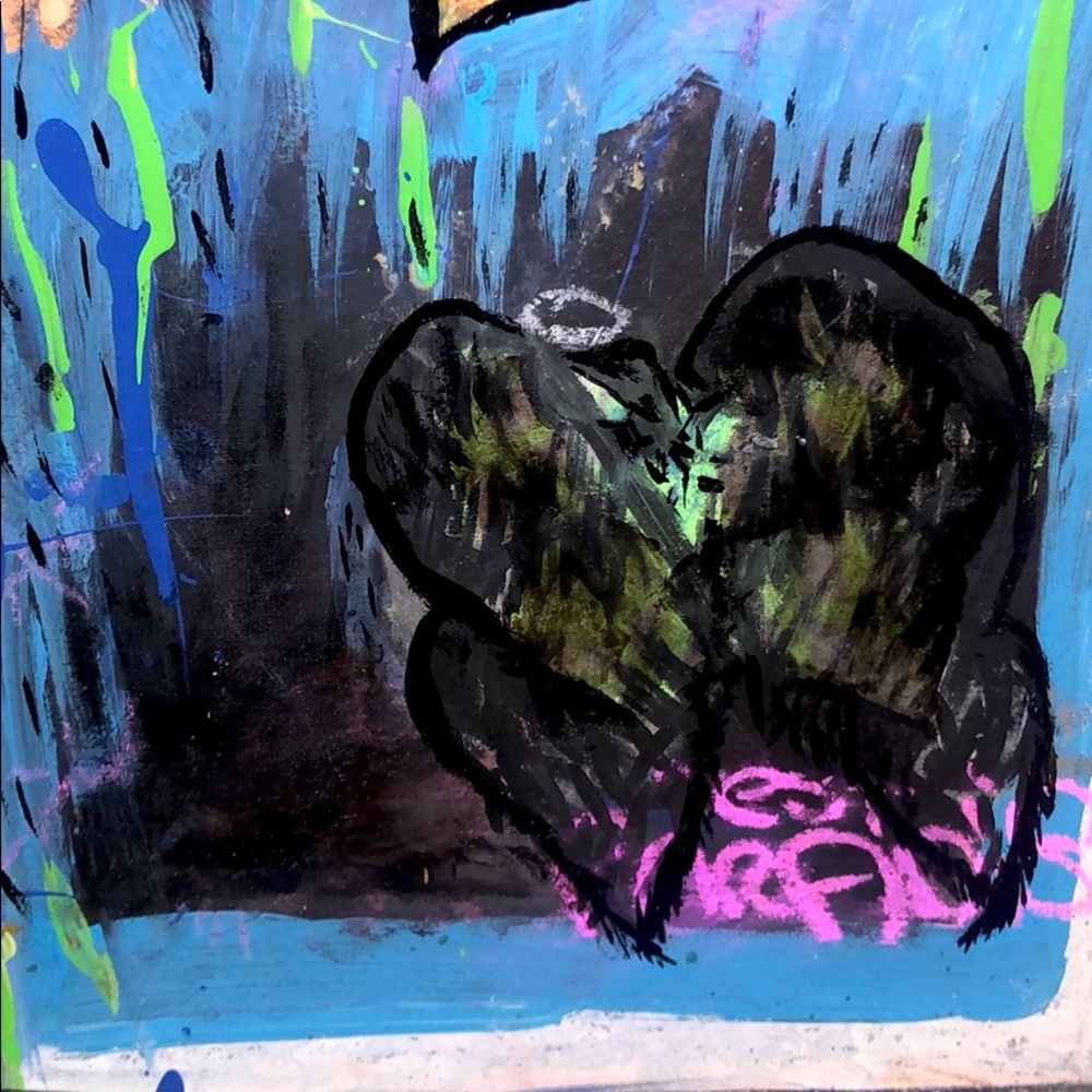 My original art, ‘Hope is the thing in darkness’